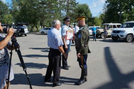 В Арсеньеве дружинники и казаки продолжают помогать полицейским охранять общественный порядок города 2