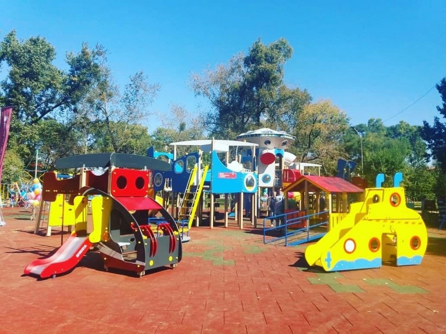 Детская площадка в парке «Восток» откроется в конце апреля