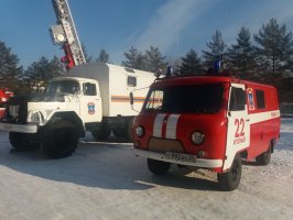 ​Выставка пожарной техники в городе Арсеньев 2