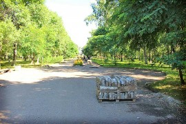 В Арсеньеве начались работы по реконструкции парка «Восток»
