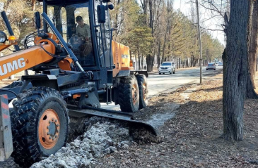 В Арсеньеве продолжается весенняя уборка