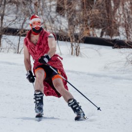 В Арсеньеве отметили закрытие горнолыжного сезона 7