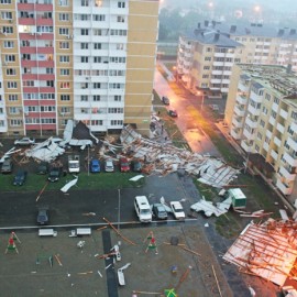 ​Ураган 2017 Москва. Россия 2