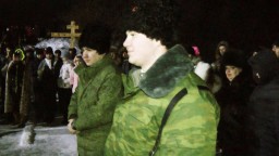 Православные жители Арсеньева отметили праздник Крещения Господня 1