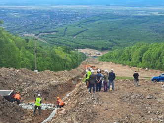 Арсеньев посетил Губернатор Приморского края Олег Кожемяко