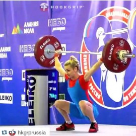 Светлана Гаджиева успешно выступила на Чемпионате России по тяжелой атлетике. 1