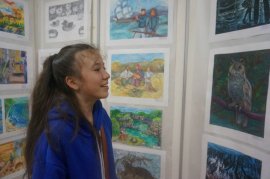 Выставка-конкурс детских рисунков «Русь, Россия, Родина» 0