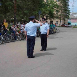 100 школьников города Арсеньева приняли участие в велопробеге «Безопасное колесо-2017» 2