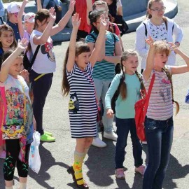 В Арсеньеве состоялось торжественное открытие детских лагерей отдыха 0
