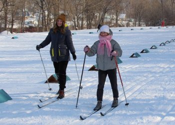 Уроки физкультуры для арсеньевских школьников прошли на лыжных трассах 1