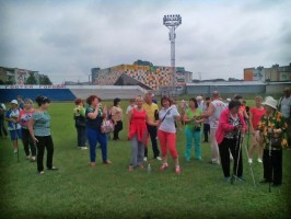 В Арсеньеве прошла акция "10 тысяч шагов – путь к здоровью"