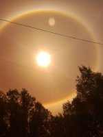 Радуга вокруг солнца: необычное природное явление продолжает удивлять приморцев 1