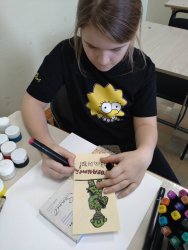 В детской школе искусств прошли занятия в рамках акции «Открытка солдату» 0