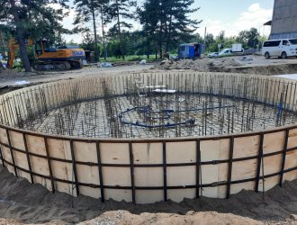 В Арсеньеве продолжается реконструкция площади ДК «Прогресс» 2