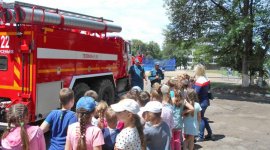 Сотрудники Госпожнадзора Арсеньевского ГО продолжают профилактическую работу в детских лагерях