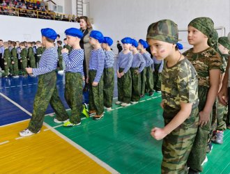 Воспитанники детских садов, расположенных в Арсеньеве, стали участниками игры «Зарничка»
