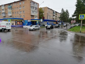 В Арсеньеве на перекрестке улиц Жуковского и Ленинской произошел наезд на пешехода