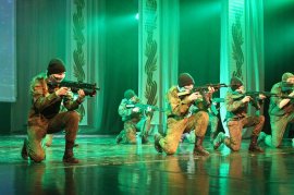 В Арсеньеве состоялся XVIII открытый городской конкурс «российской армии будущий солдат»