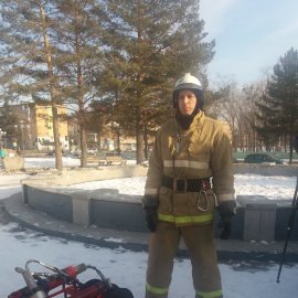​Выставка пожарной техники в городе Арсеньев 4