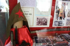 В музее истории города Арсеньева работает выставка «Защитники Отечества» 0