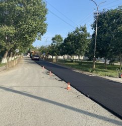 Август 2021: В Арсеньеве идет ремонт дорог 1