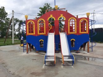 В парке «Аскольд» установлены детские площадки 1