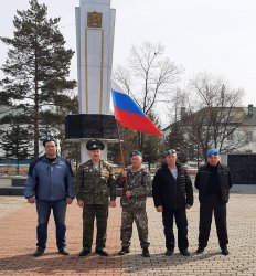 В Арсеньеве прошел автопробег в честь восьмой годовщины воссоединения Крыма с Россией 2