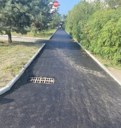 Август 2021: В Арсеньеве идет ремонт дорог 2