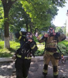 Сотрудники Арсеньевского пожарно-спасательного гарнизона провели пожарно-тактические занятия 1