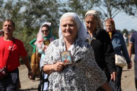 Ежегодный Успенский Крестный ход в четвертый раз прошёл в Арсеньевской епархии 0