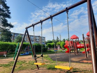 В Арсеньеве ​обновлена детская игровая площадка