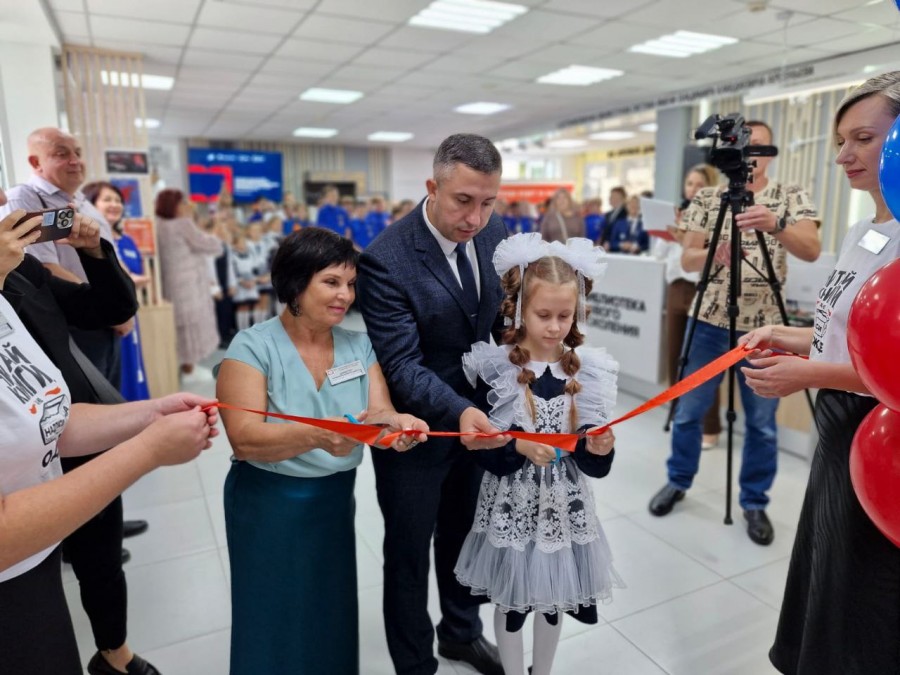 Модельная детская библиотека открылась Модельная детская библиотека открылась