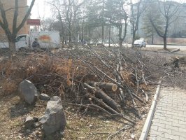 В Арсеньеве началась реконструкция сквера, в котором установлен памятник Герою России Олегу Пешкову 1