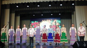 Арсеньевский хор «Оберег» представлял Детскую школу искусств на конкурсе «О песня русская, родная!»