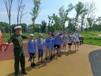 Участники первого этапа проекта «Во славу Русского оружия» в Арсеньеве 2
