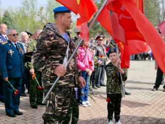 Арсеньев отметил Юбилей Победы 4