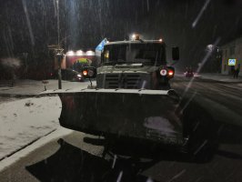 В Арсеньеве продолжается ликвидация последствий снегопада 2