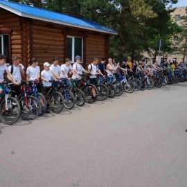 100 школьников города Арсеньева приняли участие в велопробеге «Безопасное колесо-2017» 3