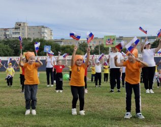Почти 160 малышей участвовали в эстафетах 0