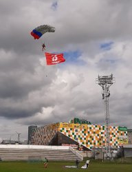 В Арсеньеве прошли парашютные прыжки – в честь Дня города 0
