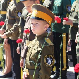 22 июня в Арсеньеве состоялась церемония возложения цветов к обелиску Славы 4