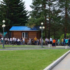 100 школьников города Арсеньева приняли участие в велопробеге «Безопасное колесо-2017» 1