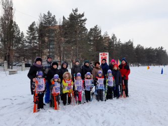 Самые маленькие арсеньевцы стали участниками «Лыжни России» 1