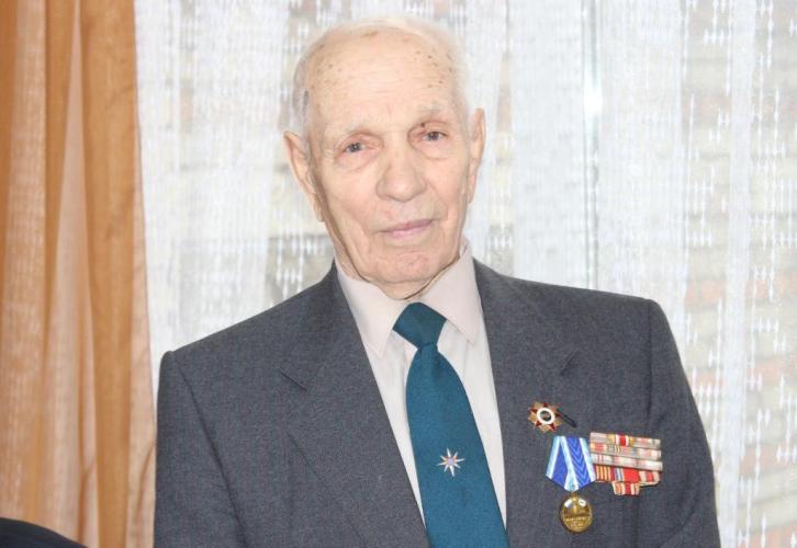 Участник Великой Отечественной войны М.И. Прудилин отметил 90-летний юбилей