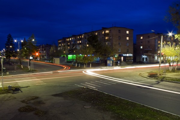 Светодиодное освещение улиц города Арсеньев