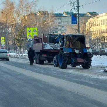 С территории города Арсеньев вывезено 500 кубометров снега 0