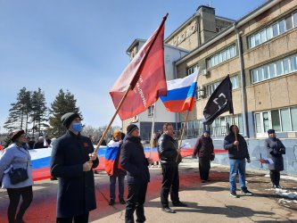 Арсеньевцы приняли участие в митинге-концерте в честь восьмой годовщины присоединения Крыма к России 6