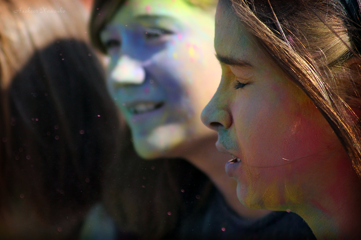 Фестиваль красок холи. Арсеньев. 2015