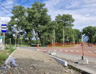 Благоустройство левого берега реки Дачной продолжается 1