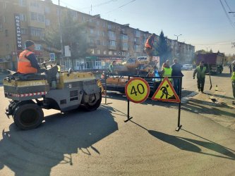 В Арсеньеве начался ремонт улицы Калининской